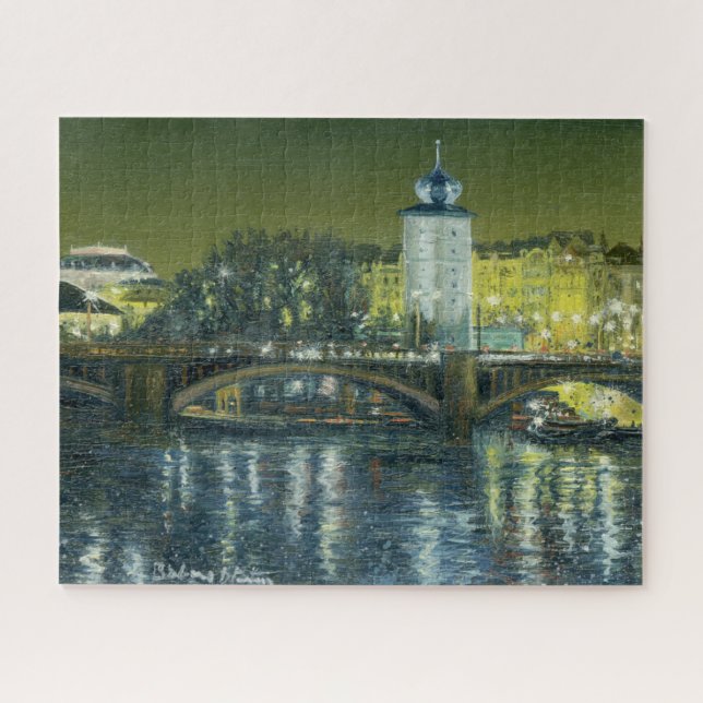 Puzzle "La tour de l'eau de Šitkov" (Horizontal)