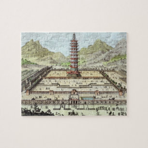 Puzzle La tour de porcelaine de Nan-King, plaquent 12 de