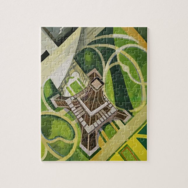Puzzle La Tour Eiffel (par Robert Delaunay) (Vertical)