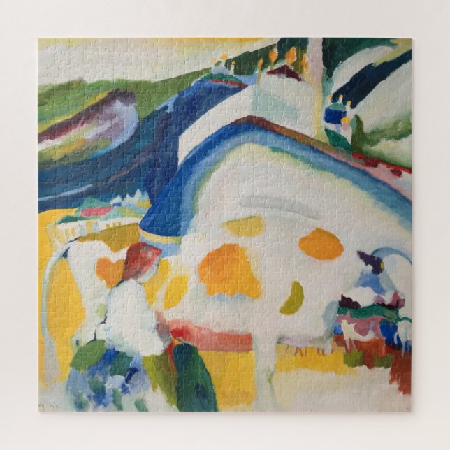 Puzzle La Vache | Wassily Kandinsky | (Vertical)