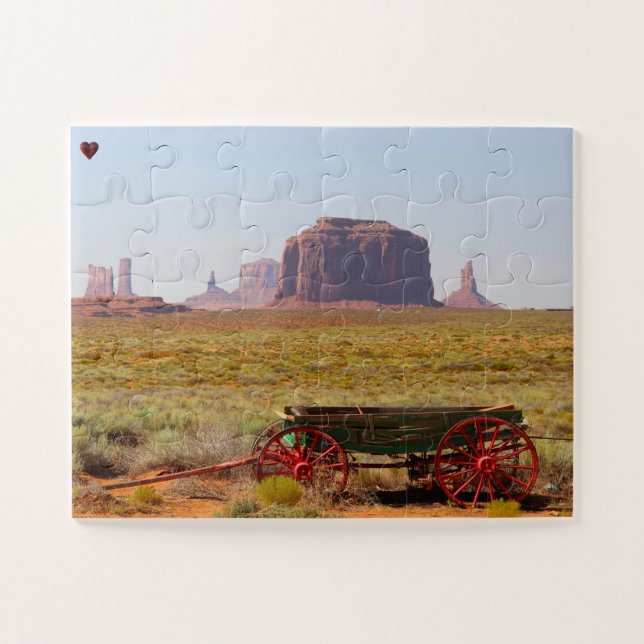Puzzle La vallée des monuments Utah (Horizontal)