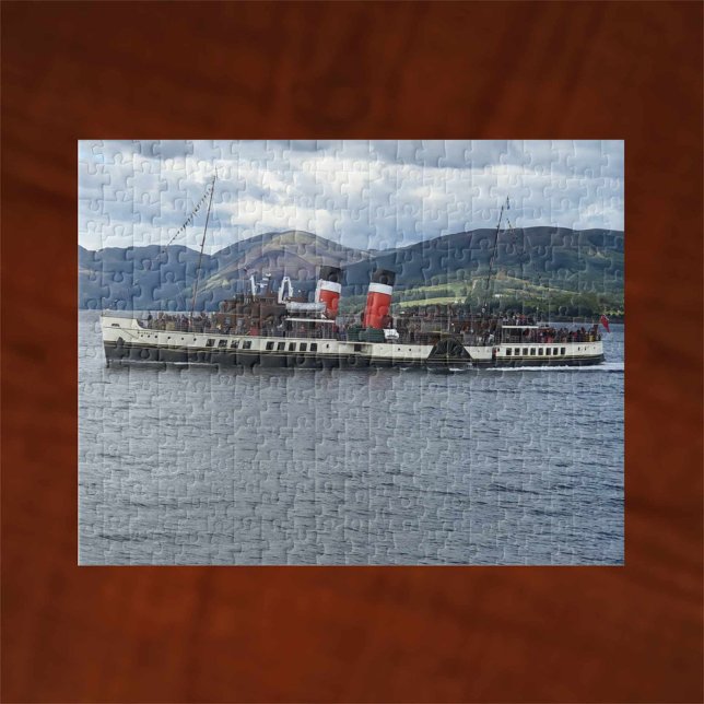 Puzzle La vapeur Waverley Paddle au large de l'Écosse (Créateur téléchargé)