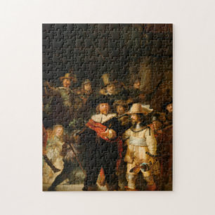 Puzzle La Veille Nocturne De Rembrandt
