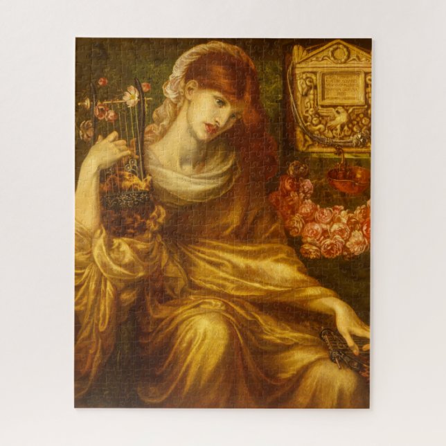 Puzzle La veuve romaine de Dante Gabriel Rossetti (Vertical)