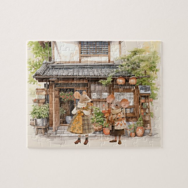 Puzzle La vie dans la série Mice Town (Horizontal)