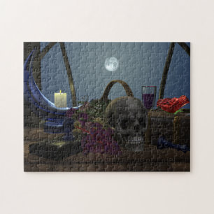 Puzzle La vie en pleine lune