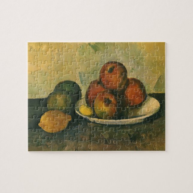 Puzzle La vie morte avec les pommes par Paul Cezanne (Horizontal)