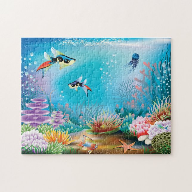 Puzzle La vie sous-marine (Horizontal)