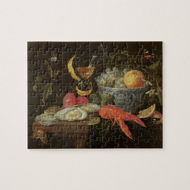 Puzzle La vie toujours avec le fruit et les mollusques et (Horizontal)
