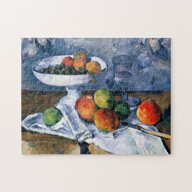 Puzzle La vie toujours avec le plat de fruit (Horizontal)