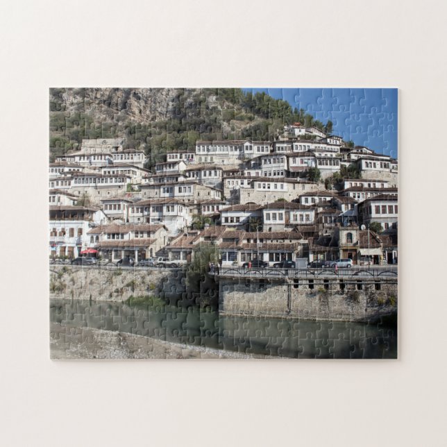 Puzzle La vieille ville de Berat, Albanie (Horizontal)