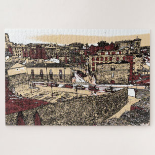 Puzzle La vieille ville de Salamanque en Espagne 