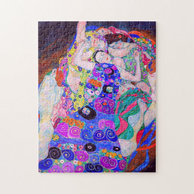 Puzzle La Vierge (1913) de Gustav Klimt. (Vertical)