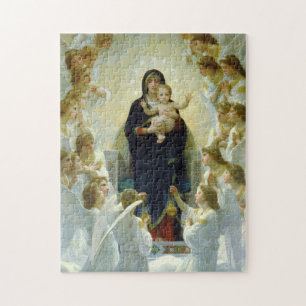Puzzle La Vierge aux anges par William Bouguereau