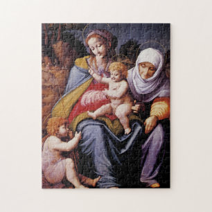 Puzzle La Vierge et l'Enfant avec Sainte Elizabeth