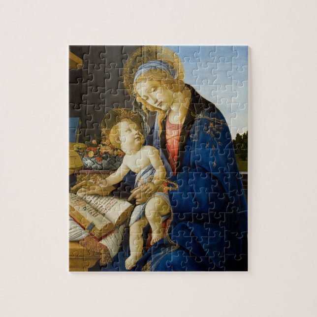 Puzzle La Vierge et l'Enfant de Sandro Botticelli (Vertical)