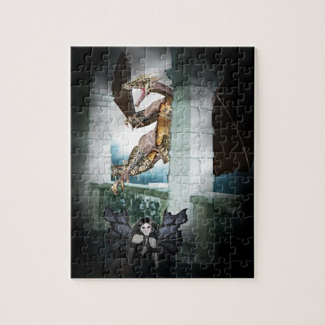 Puzzle La Vignette du Dragon (Vertical)