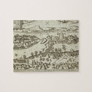Puzzle La ville de Tokay a récupéré des Turcs par M.