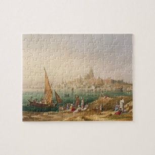 Puzzle La ville et les temples sacrés de Dwarka, de