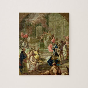 Puzzle La vision de St Benoît, c.1760