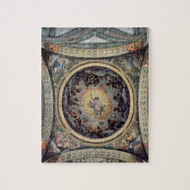 Puzzle La vision de St John sur Patmos, 1520-23 (fresque) (Vertical)