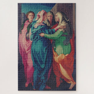 Puzzle La Visitation par Pontormo Art Fin Maniériste