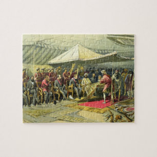 Puzzle La visite de retour du vice-roi au maharaja o