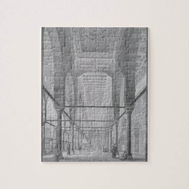 Puzzle La vue du sanctuaire de la mosquée de Moyed, plat (Vertical)