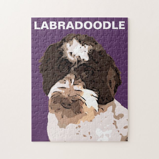 PUZZLE LABRADOODLE (Vertical)