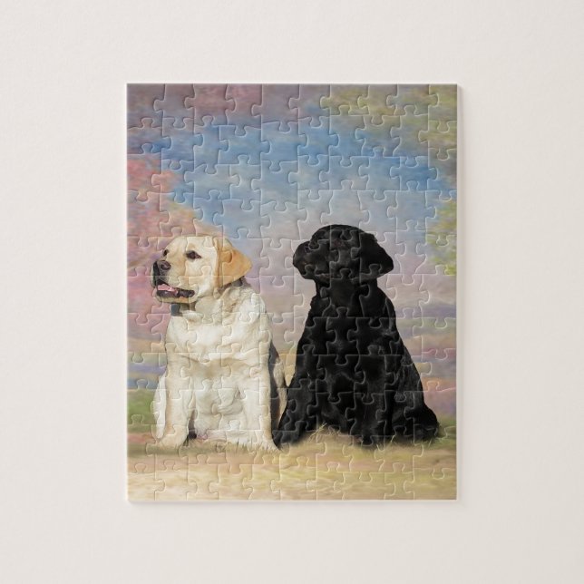 Puzzle Labrador retriever (Vertical)