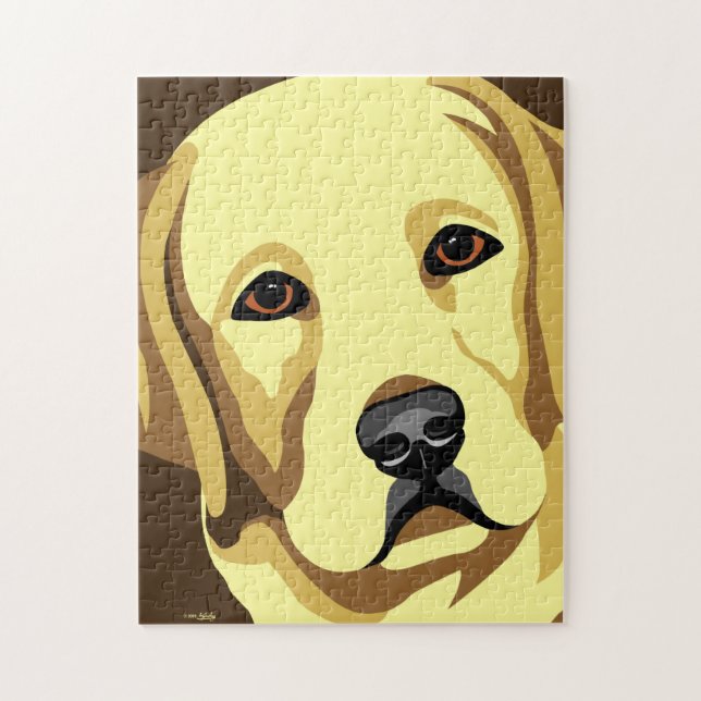 Puzzle Labrador Retriever Chien (Vertical)