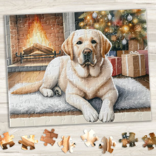 Puzzle Labrador Retriever Chien Chien Chien jaune Laborat