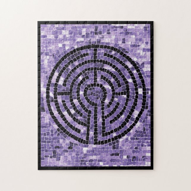 Puzzle LABYRINTHE VI 11x14 énigme (Vertical)