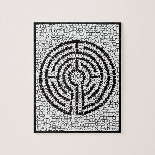 Puzzle LABYRINTHE VII 8x10 énigme (Vertical)