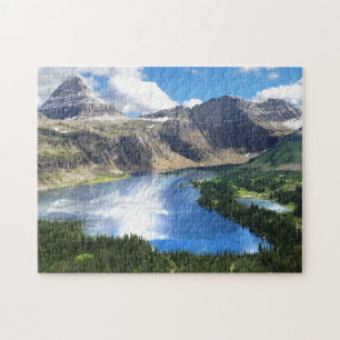 Puzzle Lac caché dans le Parc national des Glaciers
