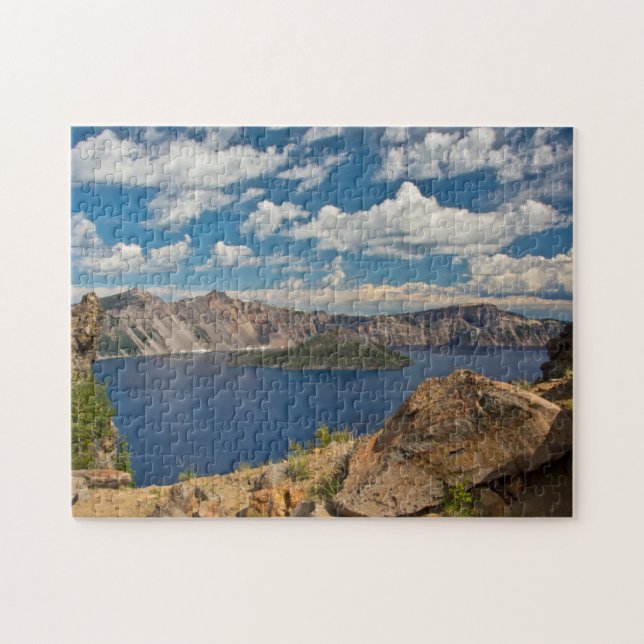 Puzzle Lac Crater et île Wizard, Crater Lake (Horizontal)