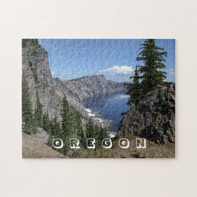 Puzzle Lac Crater, Oregon, Photo Paysager (Horizontal)