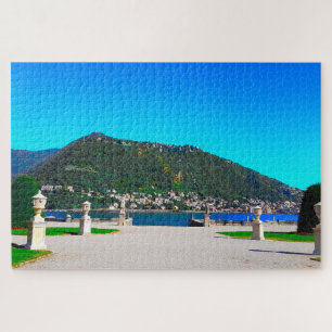 Puzzle Lac de Côme Italie Paysage Montagnes