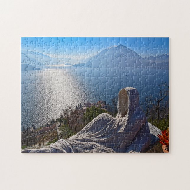 Puzzle Lac de Côme - Vezio Ghosts - Italie - 11x14 - 252  (Horizontal)