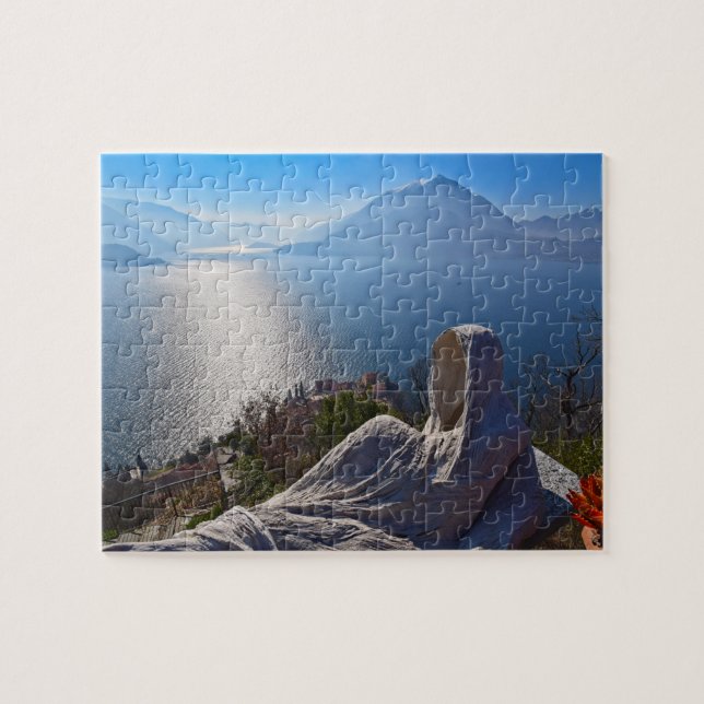 Puzzle Lac de Côme - Vezio Ghosts - Italie - 8x10 -110 pc (Horizontal)