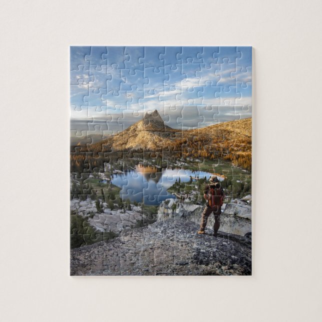 Puzzle Lac de la Cathédrale / Pic - Yosemite - Trail John (Vertical)
