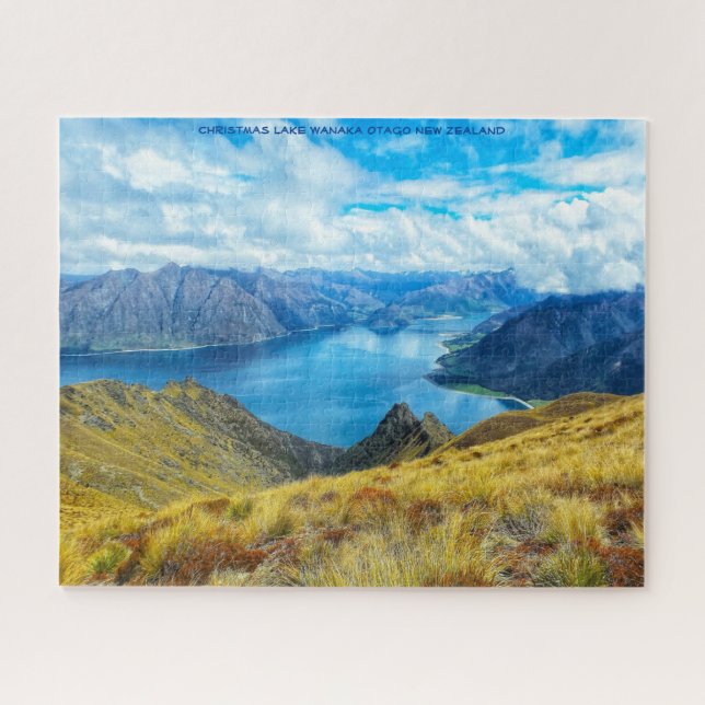 Puzzle Lac de Noël Wanaka Otago Nouvelle-Zélande (Horizontal)