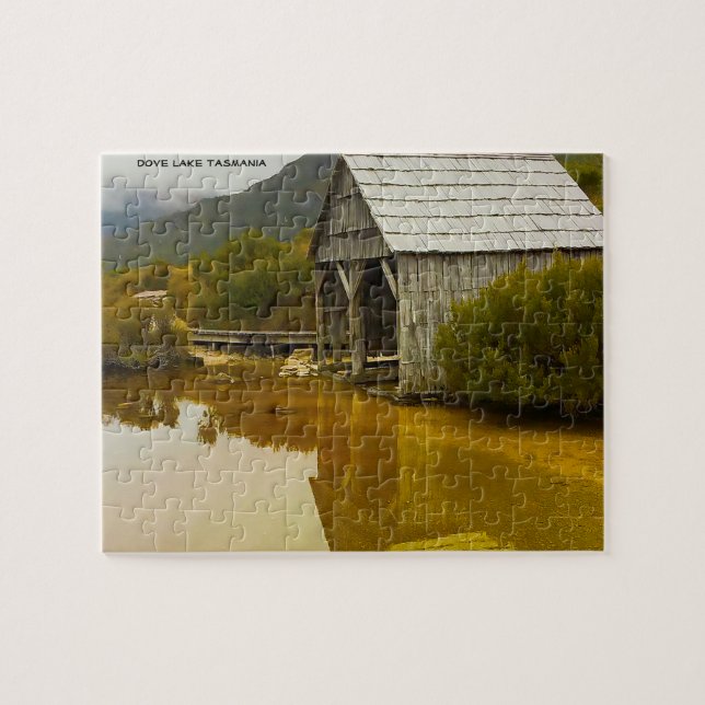 Puzzle Lac Dove Tasmanie Australie (Horizontal)