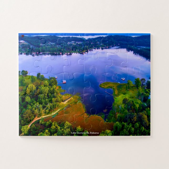 Puzzle Lac Guntersville Alabama (Horizontal)