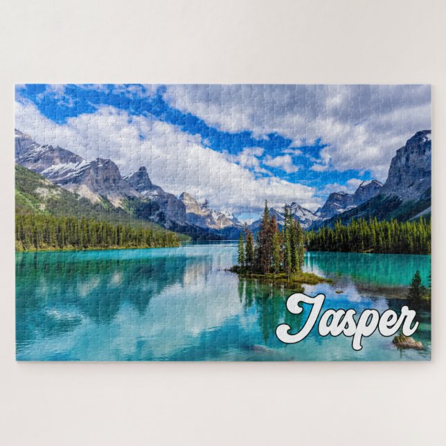Puzzle Lac Maligne, Parc national Jasper (Horizontal)