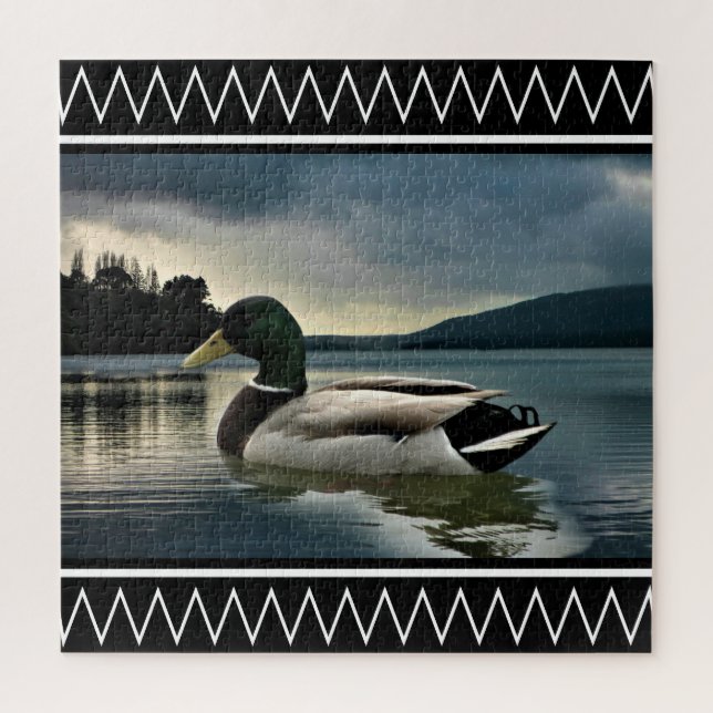 Puzzle Lac Mallard Duck (Vertical)