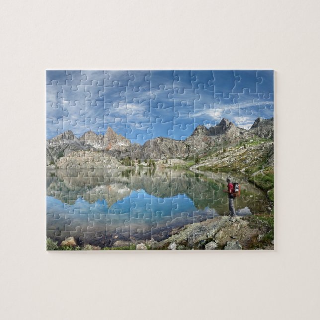 Puzzle Lac Minaret 2 - Ansel Adams Wilderness - Sierra (Horizontal)