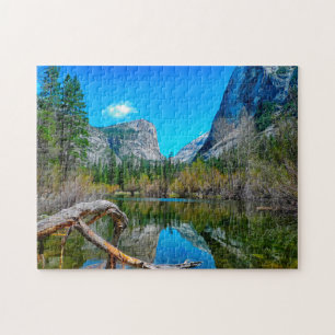 Puzzle Lac Miroir Yosemite Californie.