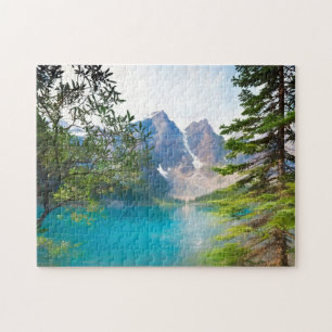 Puzzle Lac moraine et la vallée de Dix crêtes