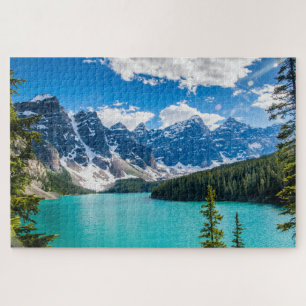 Puzzle Lac Moraine, parc national Banff
